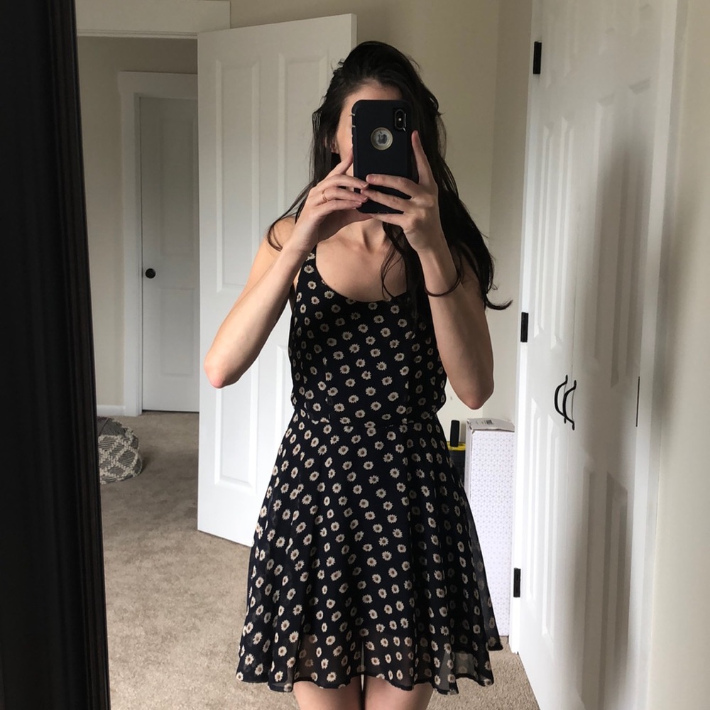 UO sunflower dress